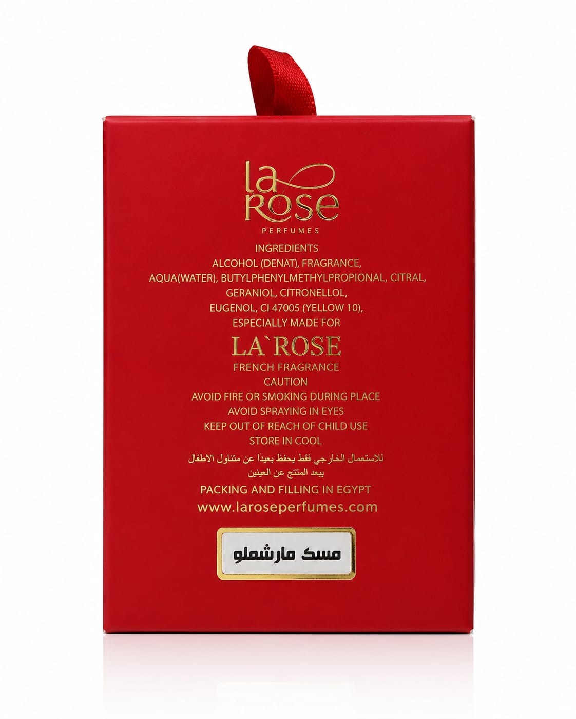 La Rose Musk Marshmallow Perfume | Sweet Gourmand Musk, Long-Lasting