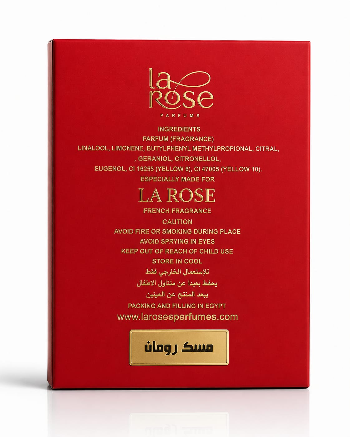 La Rose Musk Rumman Perfume | Pomegranate Musk, Long-Lasting Fragrance