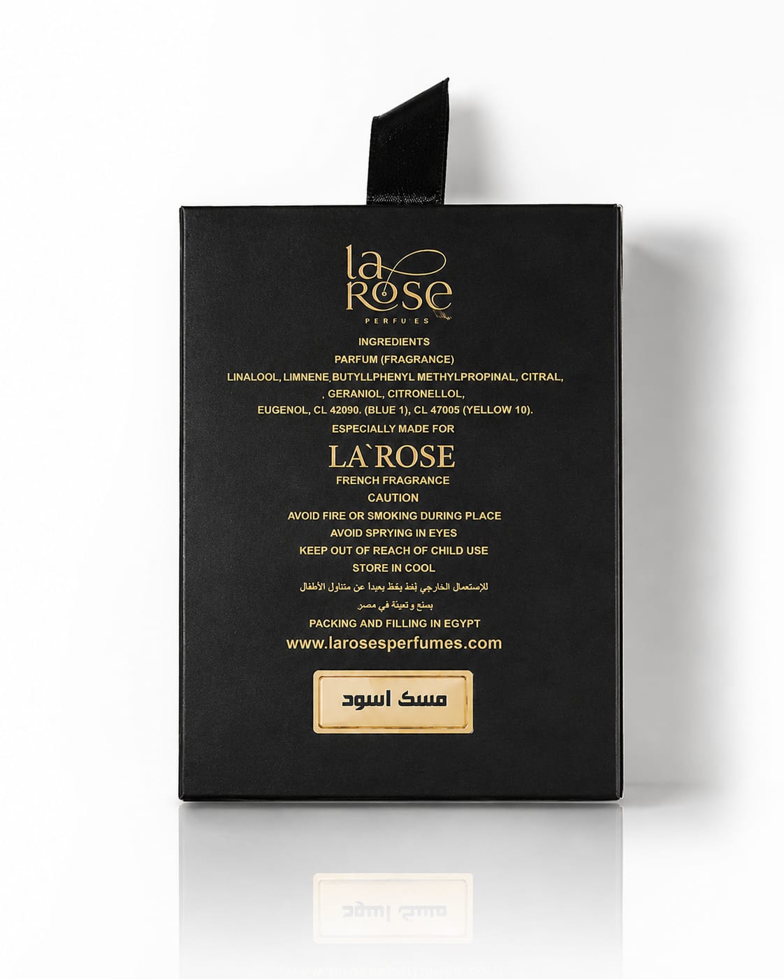 La Rose Black Musk Perfume | Deep Oriental Musk, Long-Lasting Fragrance