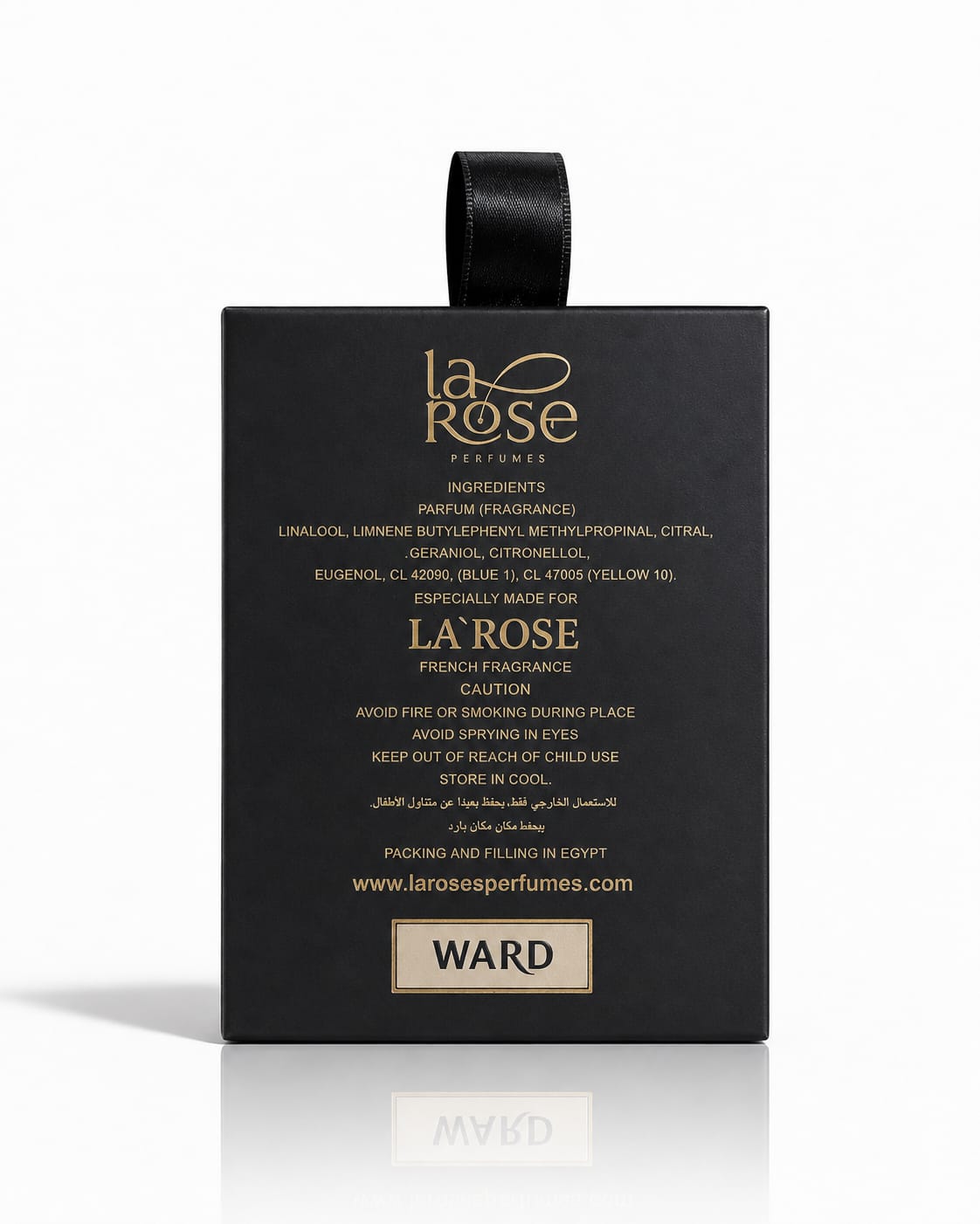 La Rose Ward Perfume | Classic Rose Fragrance, Long-Lasting Eau de Parfum
